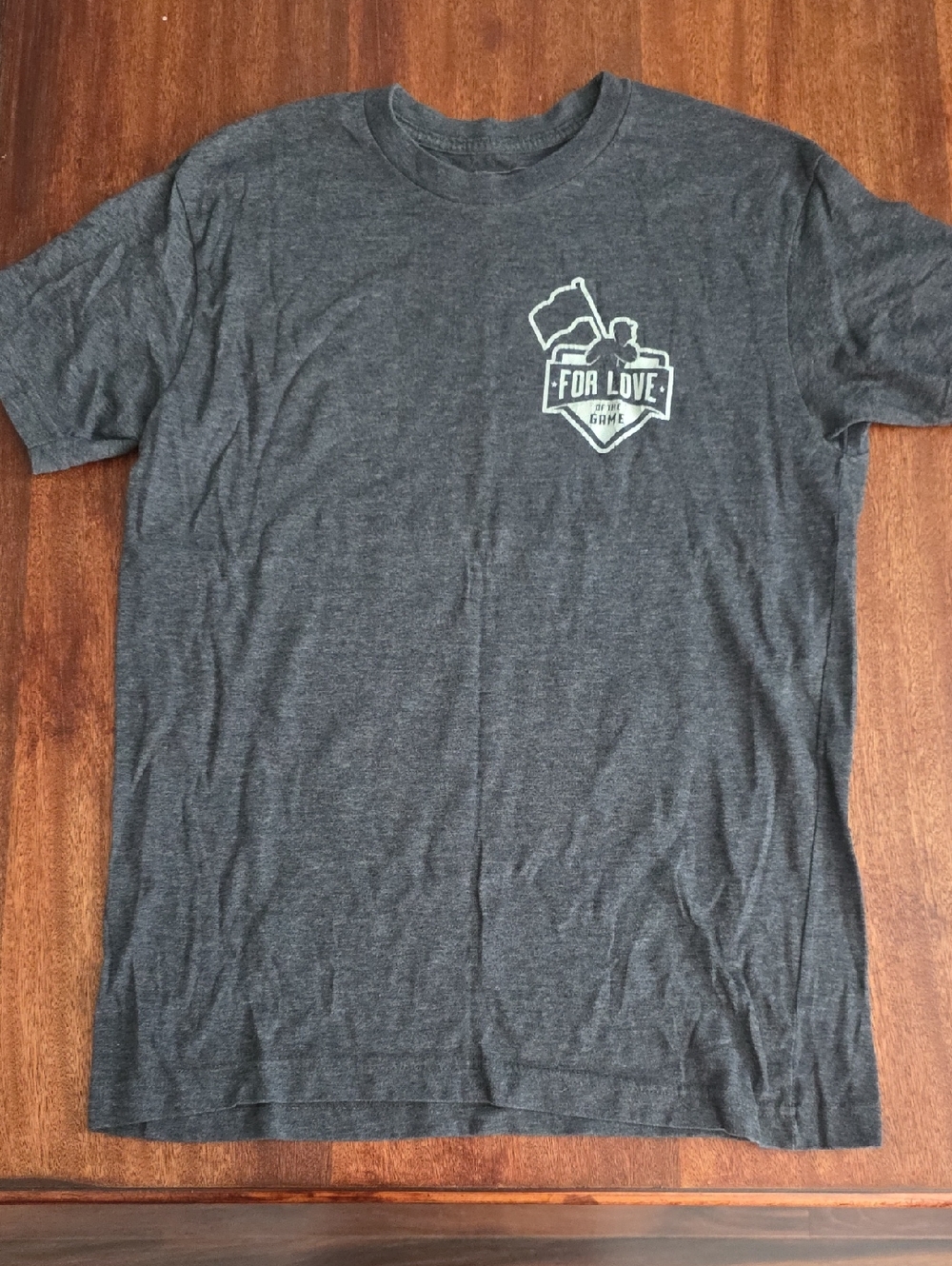 For Love By The Game Charcoal Graphic Tee